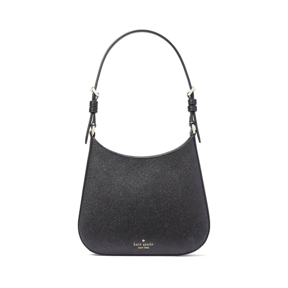 kate spade Glimmer Glitter Shoulder Bag - Black NWT